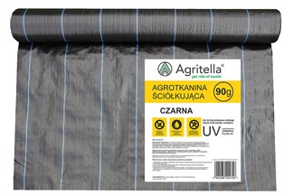 Agrotkanina czarna Agritella AC90110R1,1x50m 90g