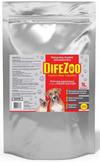 Naturalna bariera przeciw psom i kotom Difezoo 1l