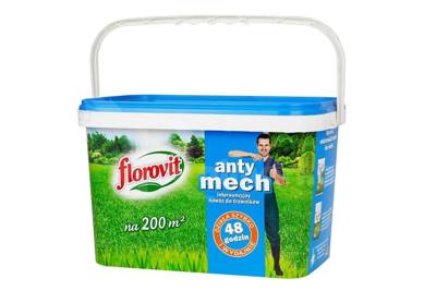 Interwencyjny nawóz do trawników antymech Florovit 4kg