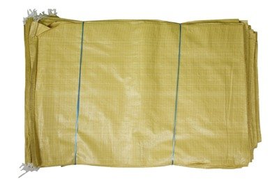 Worek polipropylenowy żółty 25kg, 50x80cm (10.000 szt.)  oferta hurtowa - importer worków